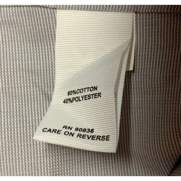 Red House RH Men’s 2XL Gray Long Sleeve Button Down Shirt Pocket Non-iron NWT! - Picture 11 of 12